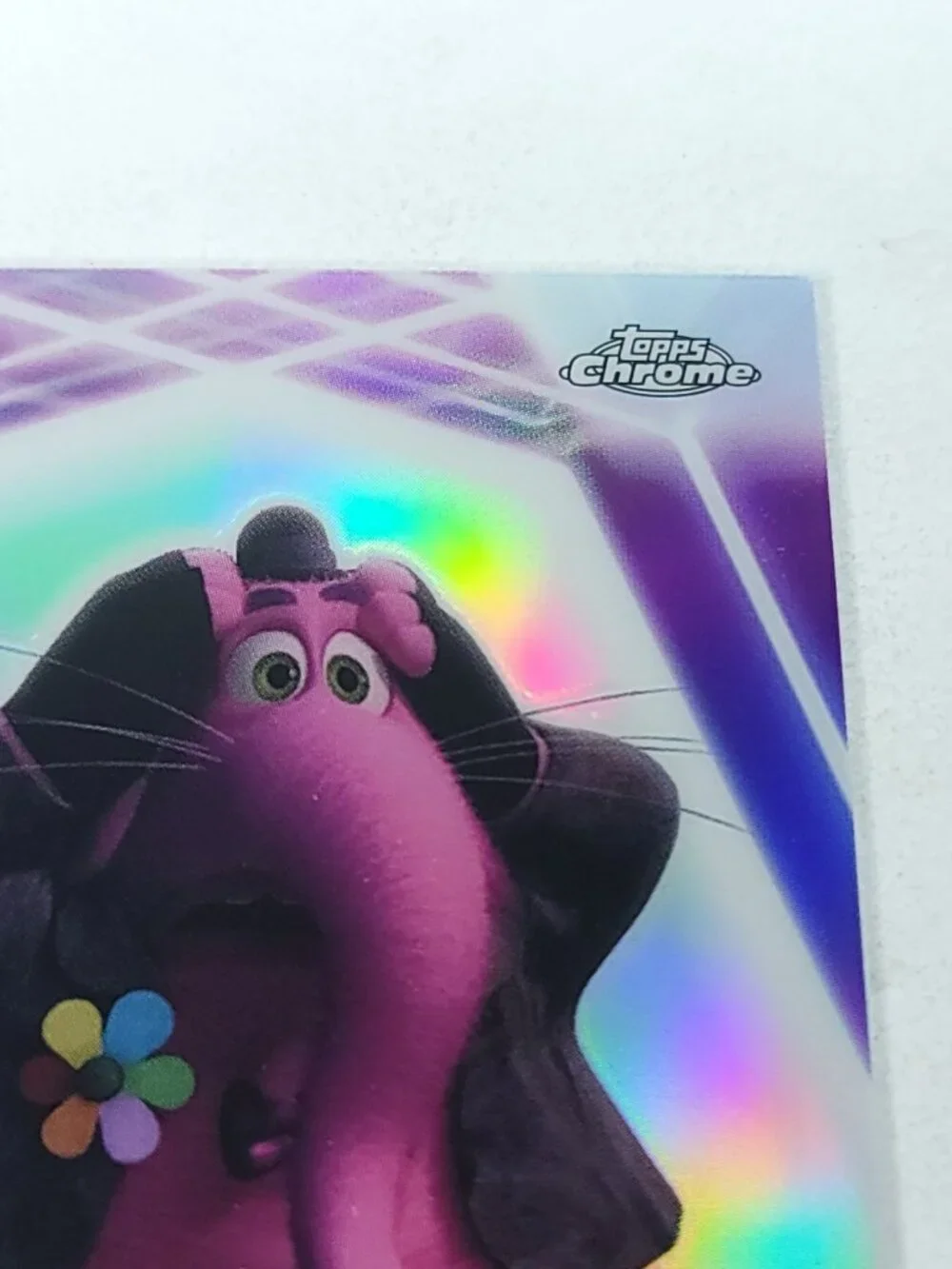 Bing Bong Topps 2026 Disney Neon Holo Chrome Refractor Limited 084/199 CNE